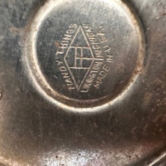 Vintage Red Metal‎ Potato Ricer – Handy Things Juicer Vegetable Masher Press USA - Picture 6 of 6